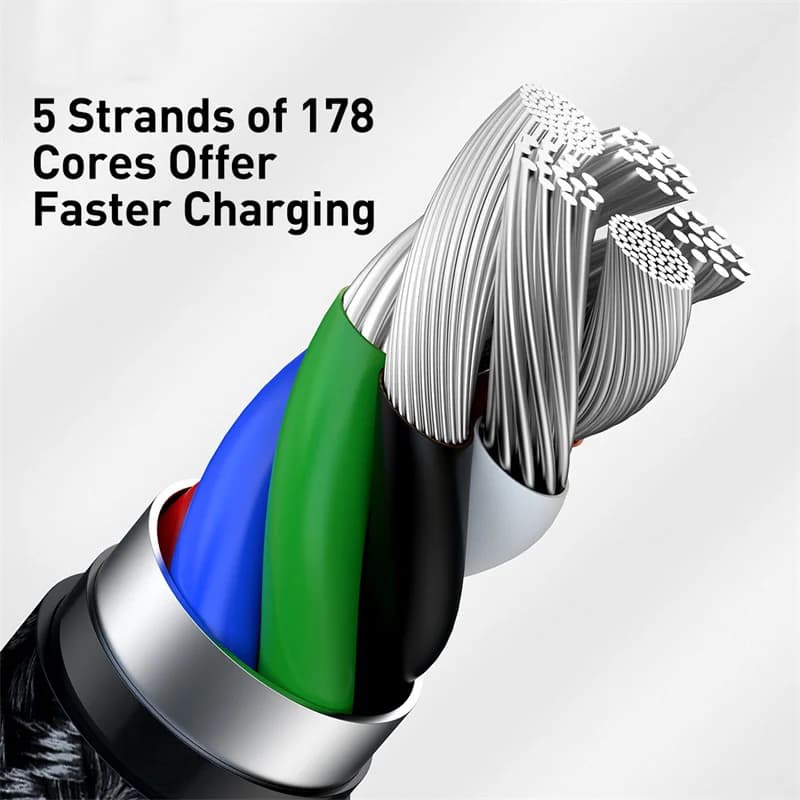 Кабел за бързо зареждане 20W PD USB-C към Lightning
